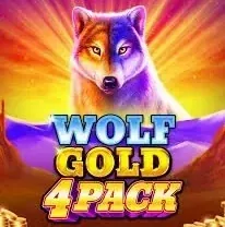 Wolf Gold slot met wolf voor volle maan en jackpot symbolen
